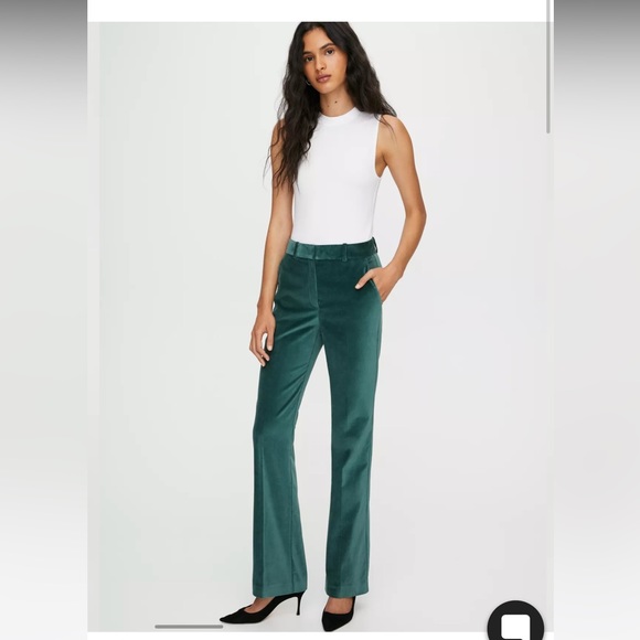 Babaton Braden Vevlet Pant - Size 0 - Picture 1 of 3